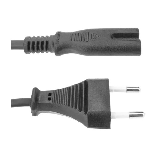 Câble d'alimentation, avec prise EU Connecteur C7, type C (22cm long)