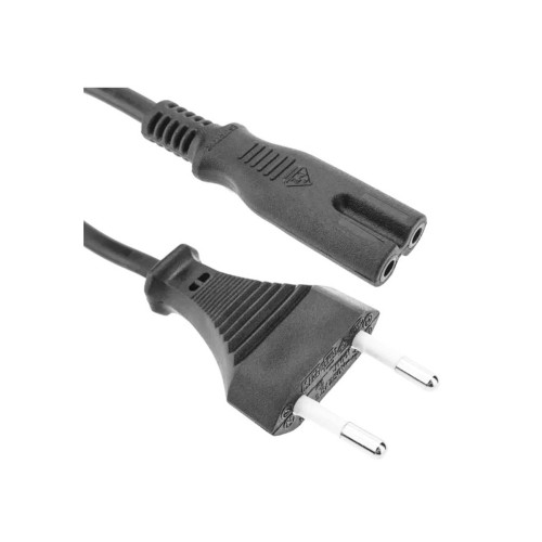 Câble d'alimentation, avec prise EU Connecteur C7, type C (22cm long)