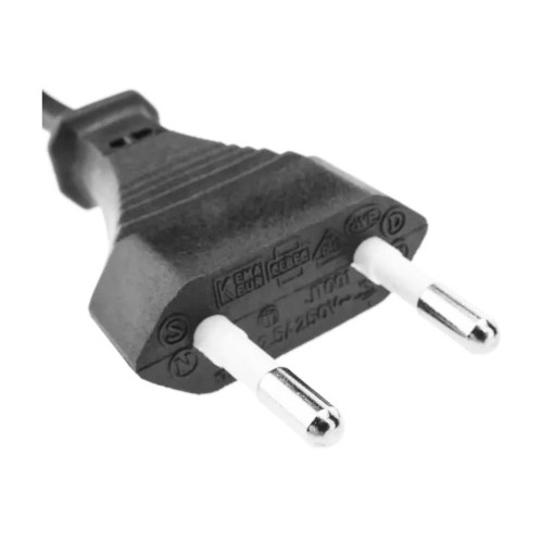 Câble d'alimentation, avec prise EU Connecteur C7, type C (22cm long)