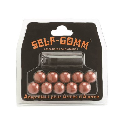 SAPL Embout SELF-GOMM Lance balle de protection M8x100